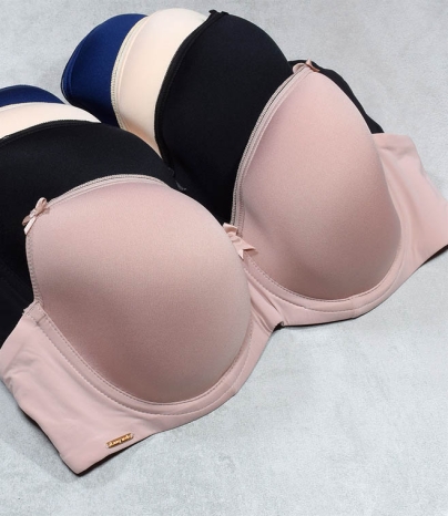 Gładki komfortowy biustonosz oddychający Lanny Mode 3014