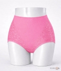 Majtki z wysokim stanem, gładkie damskie Monika 8913