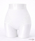 Majtki z wysokim stanem, gładkie damskie Monika 8913