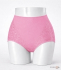 Majtki z wysokim stanem, gładkie damskie Monika 8913