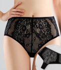 Figi brazylijskie, majtki brazyliany, koronka i siateczka Hon2 A1714