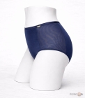 Majtki damskie z siateczkowymi bokami, wyższe Lanny Mode 55829