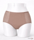 Majtki damskie z siateczkowymi bokami, wyższe Lanny Mode 55829