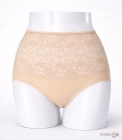 Majtki z wysokim stanem, koronkowe damskie Lu Lo La 847