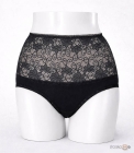 Majtki z wysokim stanem, koronkowe damskie Lu Lo La 847