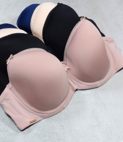 Gładki komfortowy biustonosz oddychający Lanny Mode 3014