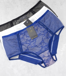 Wyjątkowe majtki damskie Hon2 model 1111 w paseczki